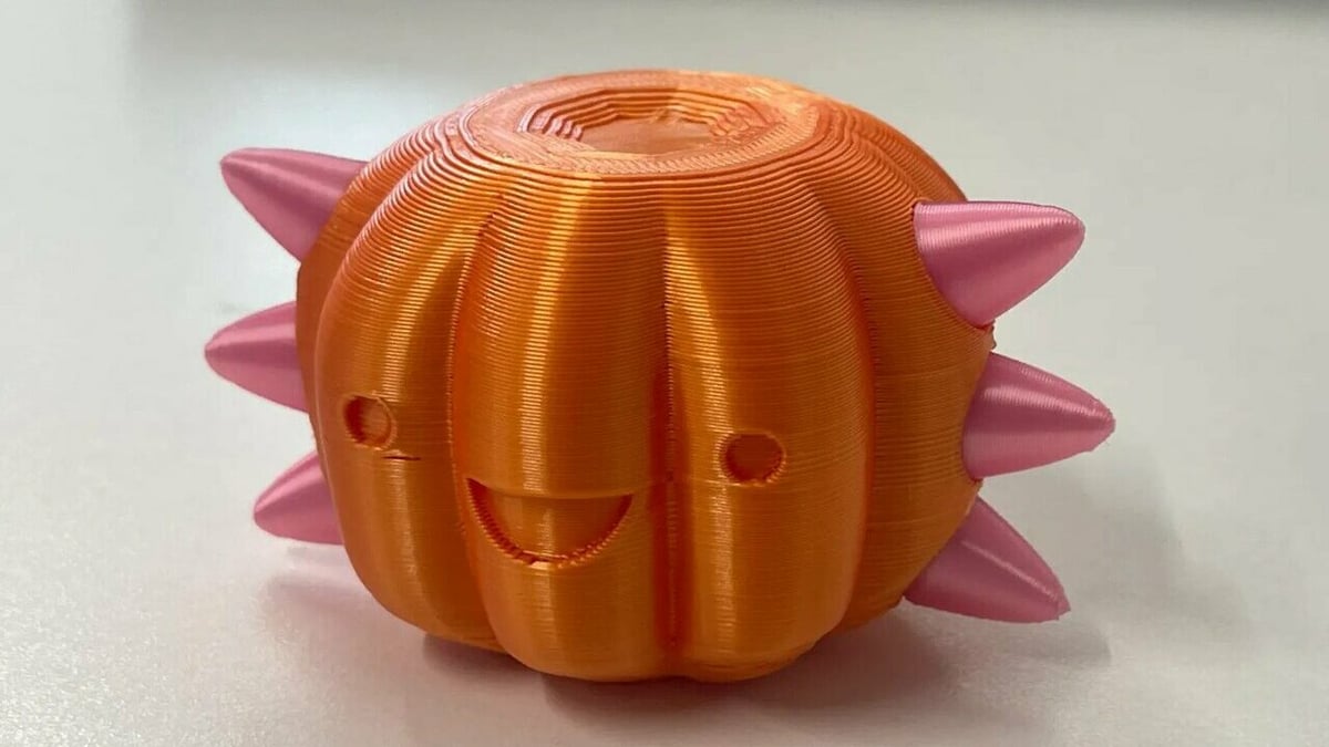 Not the most spooky pumpkin