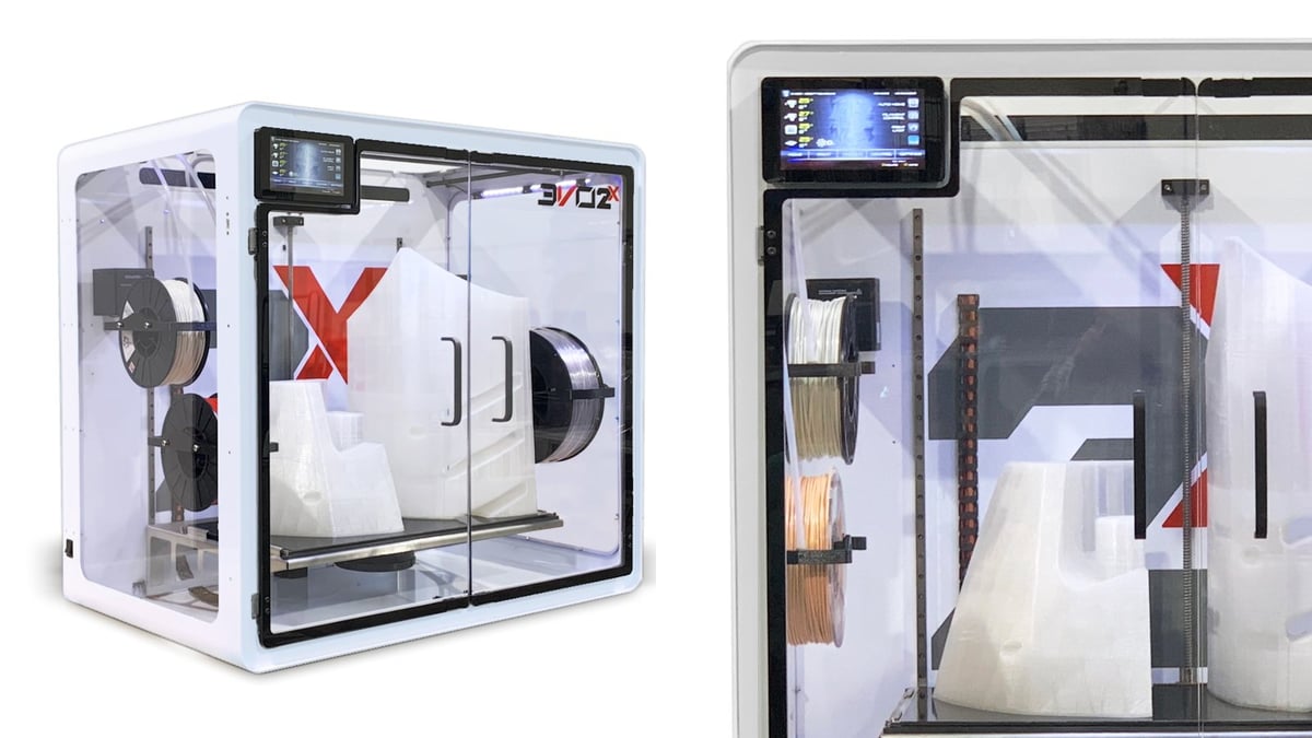 Image of New Professional 3D Printers: Airwolf 3D's Evo 2X FDM