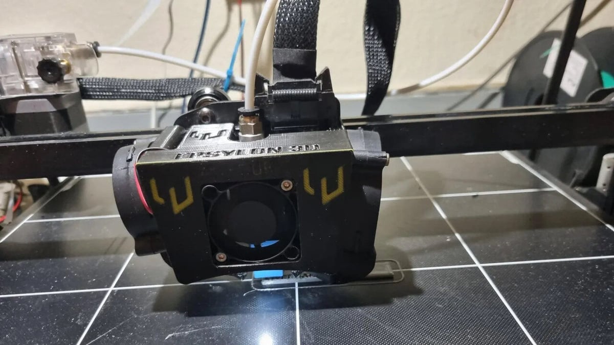 Cooling Duct Kobra Max that can be 3D printed