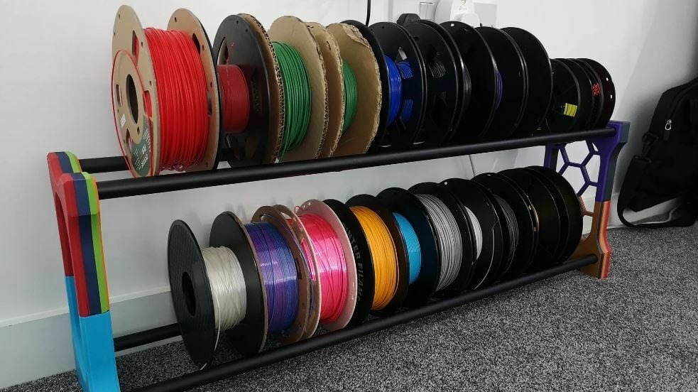The length of this filament rack is customizable