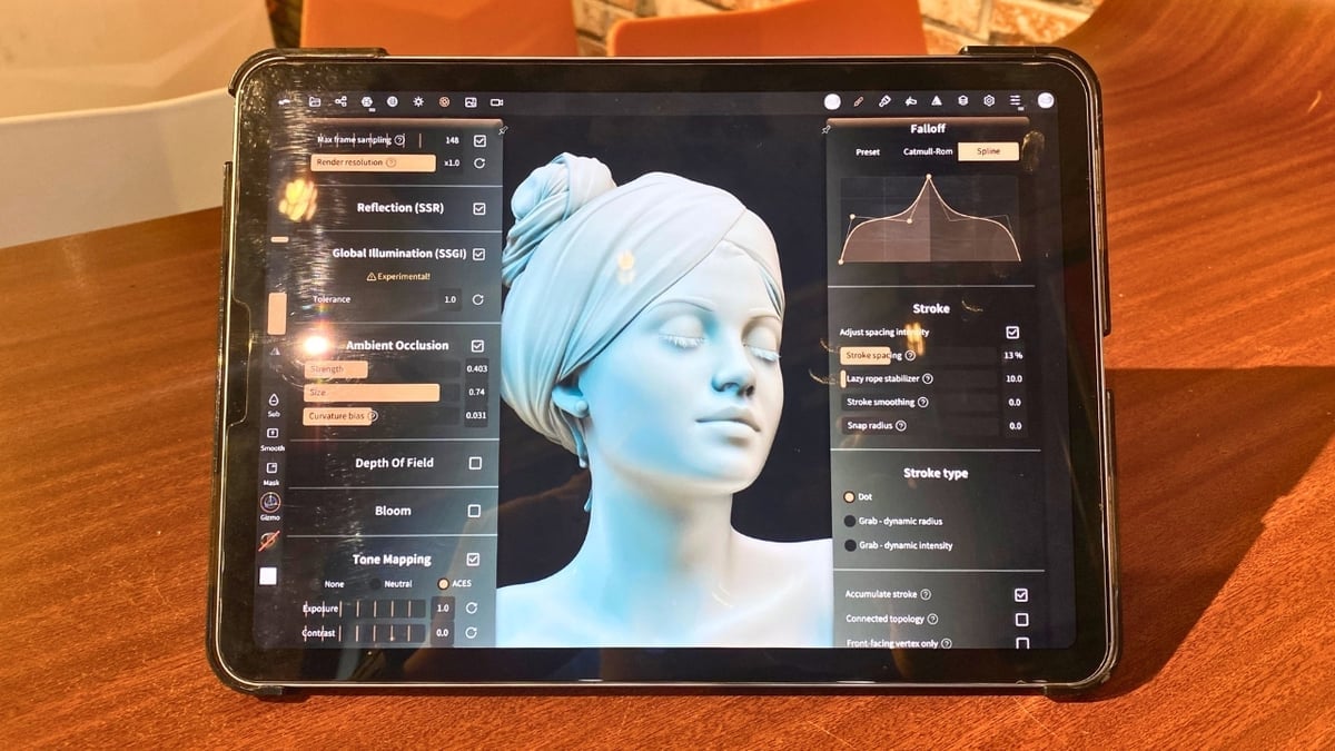 Nomad Sculpt is commonly referred to as Procreate for 3D sculpting
