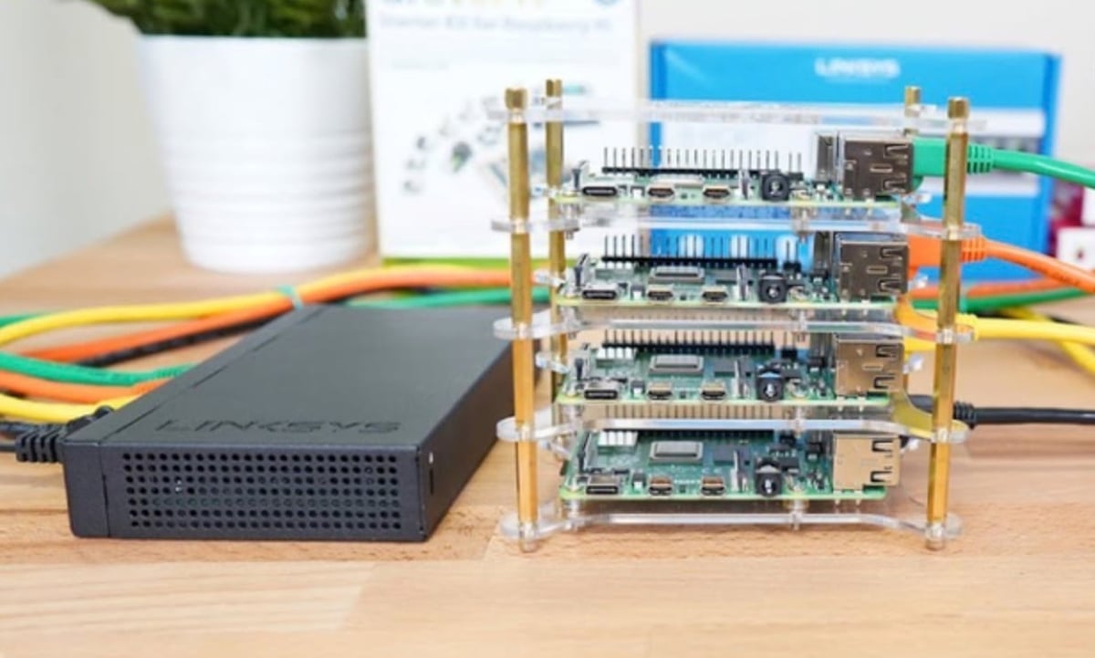 Image of Cool Raspberry Pi Projects: Pi Cluster