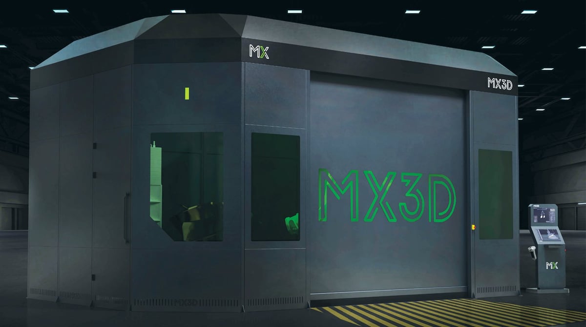 Image of New Professional 3D Printers: MX3D's MX Metal AM System WAAM