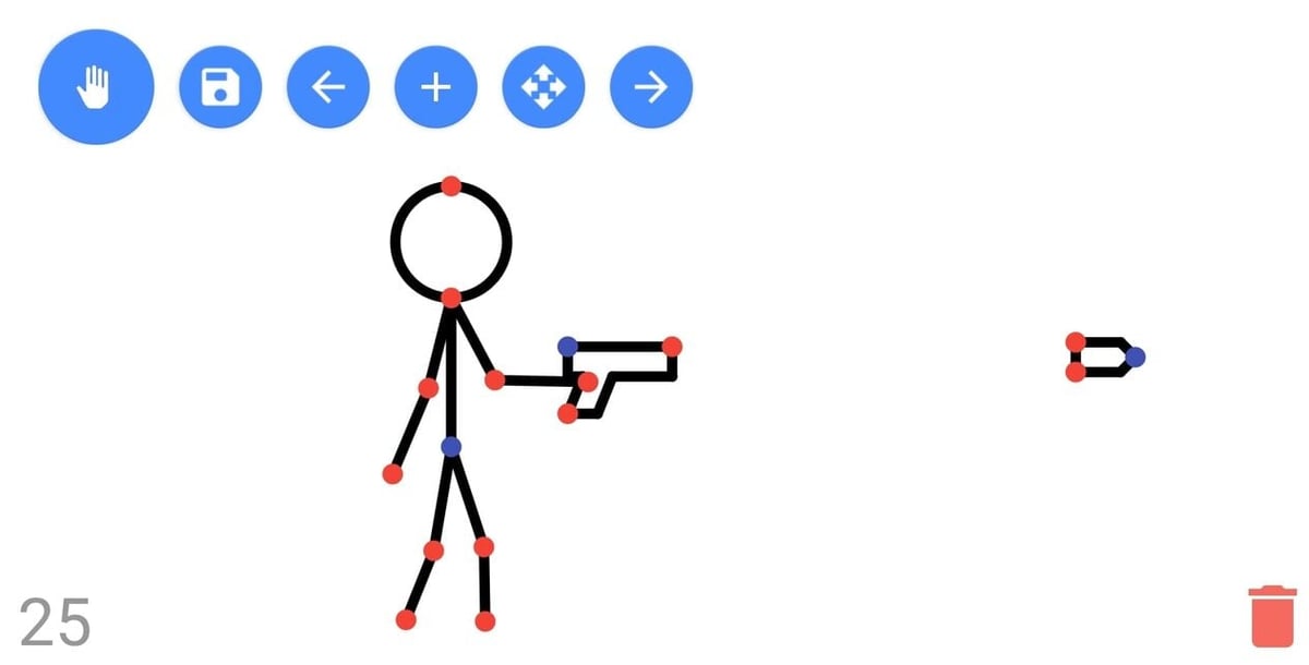 Animate your own stickmen fights and battles