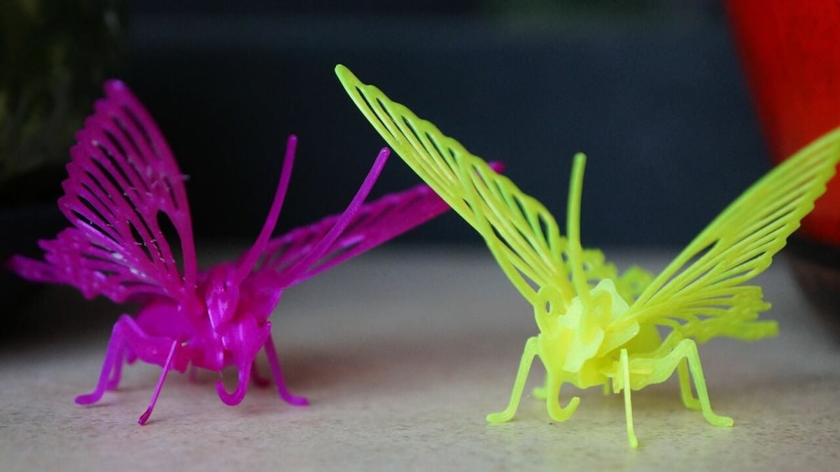 Instead of butterflies in your stomach, you may find them in your 3D printer