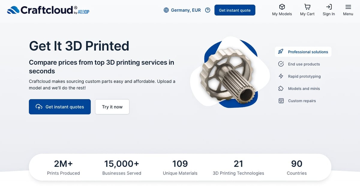 Image of Craftcloud 3D Printing Service Simply Explained: What is Craftcloud?