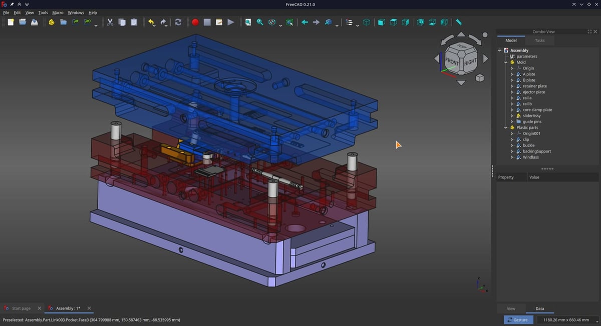 FreeCAD is constantly receiving new updates