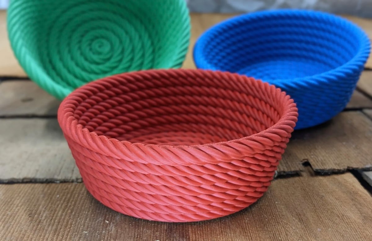 Imagen de Cosas para imprimir en 3D: modelos 3D y objetos 3D útiles: Cuenco de cuerda
