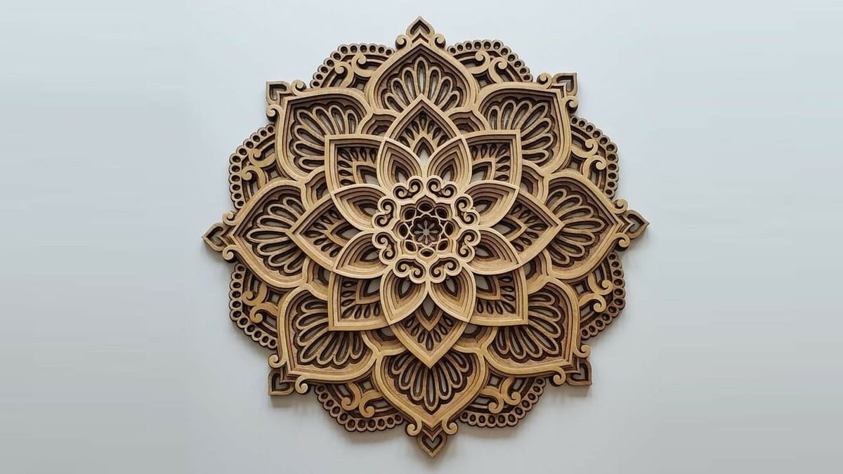 Create a mindfulness mood with a laser cut piece