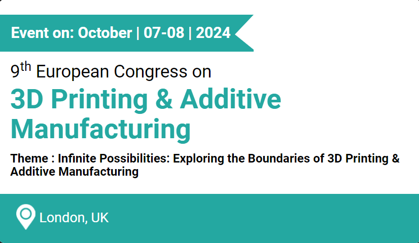 Image of 3D Printing / Additive Manufacturing Conferences: 9th European Congress on 3D Printing & Additive Manufacturing