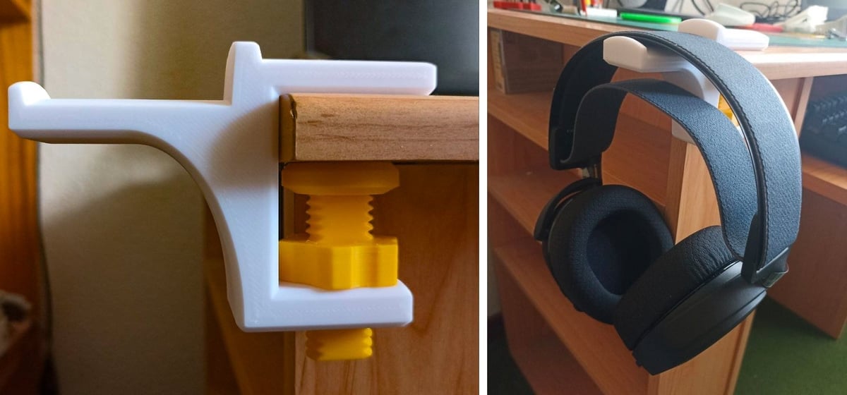 Image of Cool Things to 3D Print: Headphone Hanger