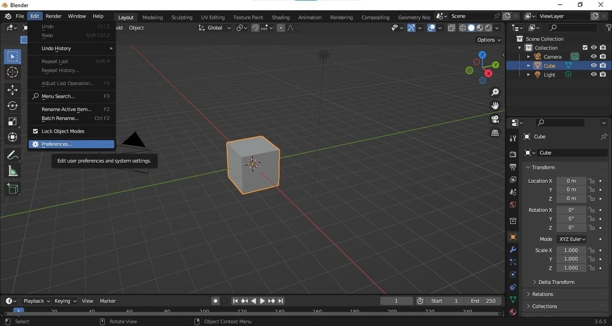 Installing the add-on into Blender requires a few steps