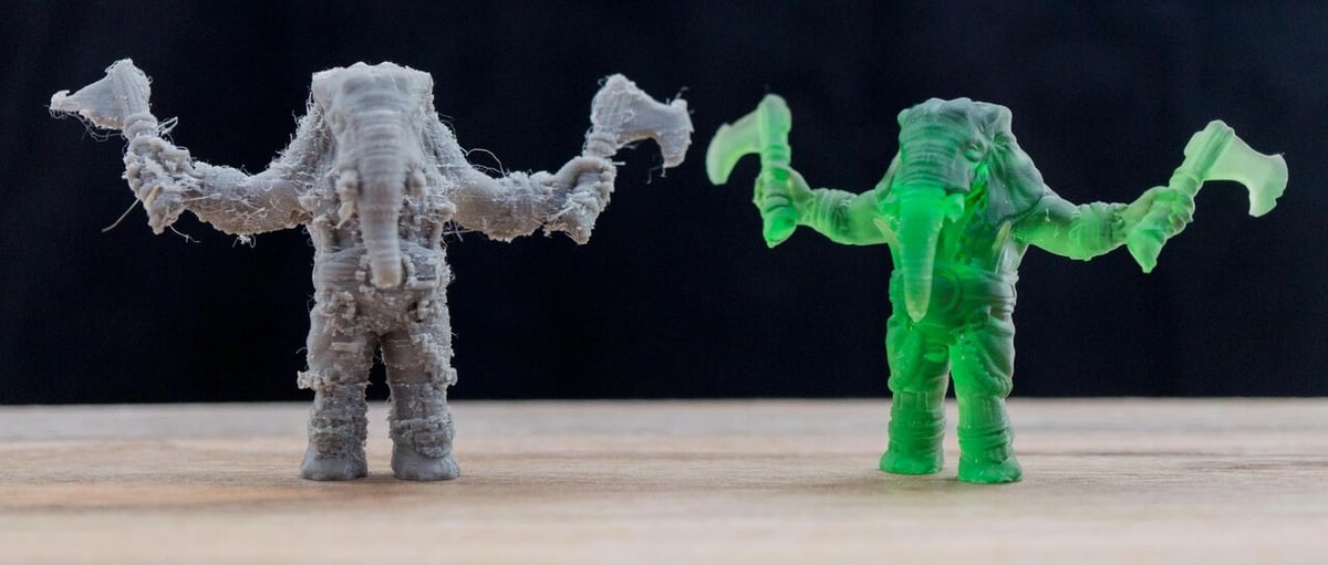 Different 3D printers will have visibly different results