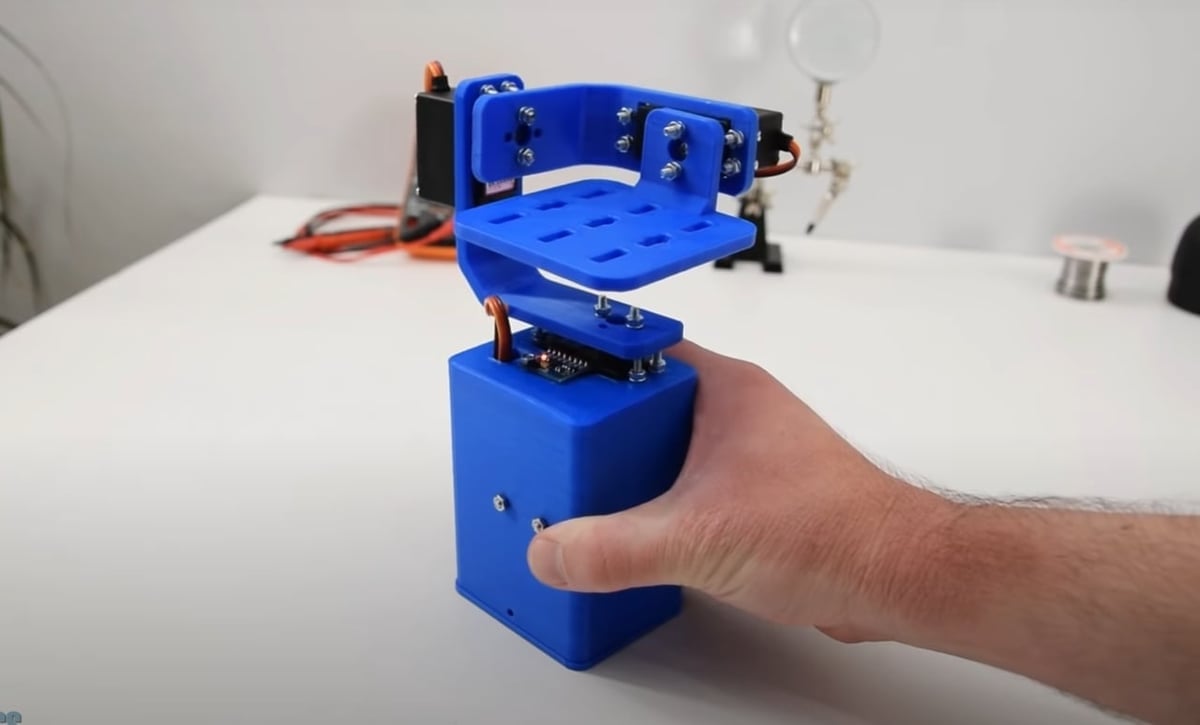 A sturdy and functional 3D printed enclosure for this DIY gimbal