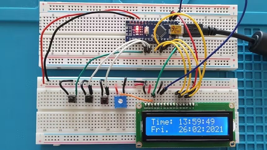 Keep track of the time with Arduino