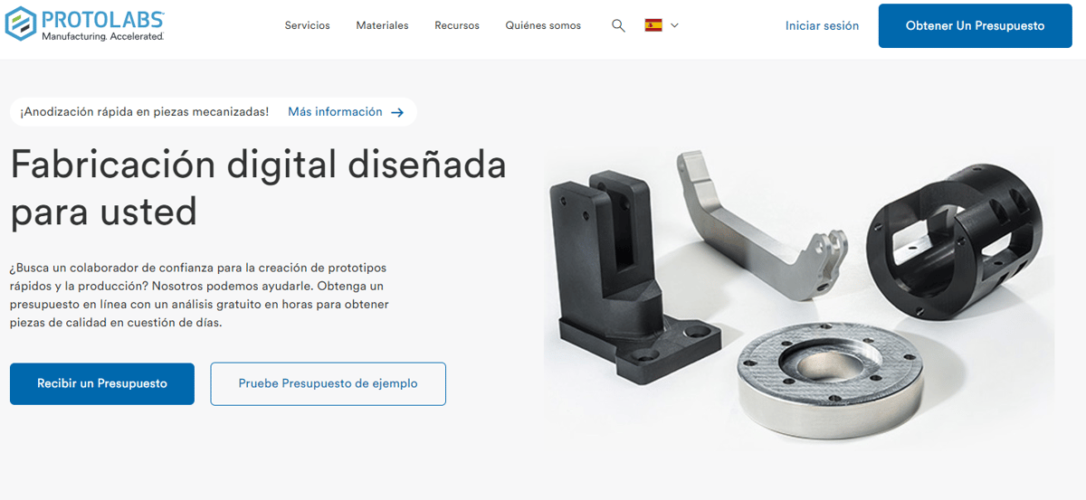 Imagen de Servicio de impresión 3D online: Protolabs