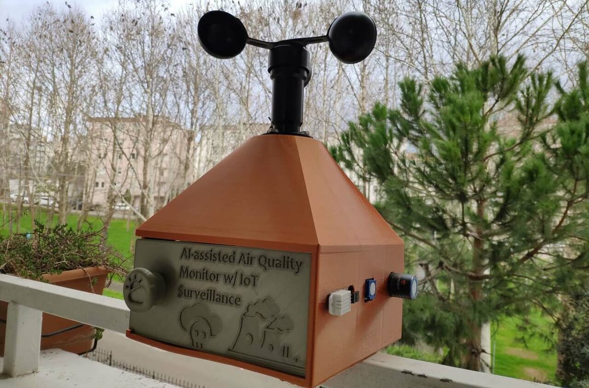 Manage air quality with the help of AI and Arduino