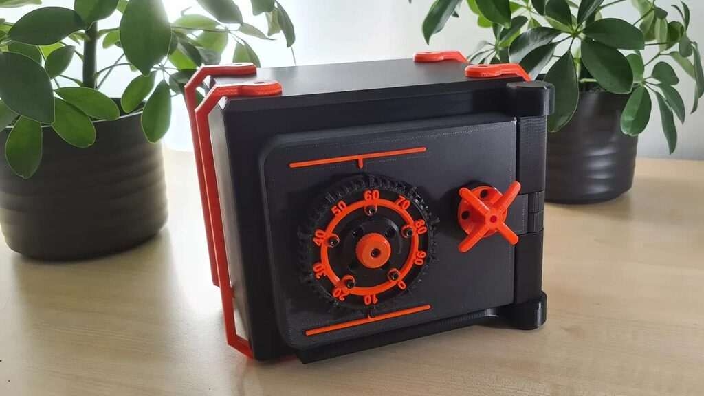 A 3D printed safe to keep your 3D prints safe