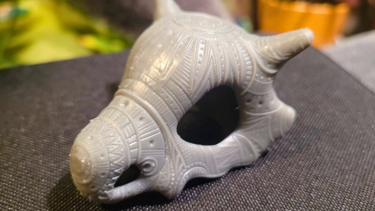 The maker noted that supports come off easily for models printed with Sunlu ABS-Like Resin
