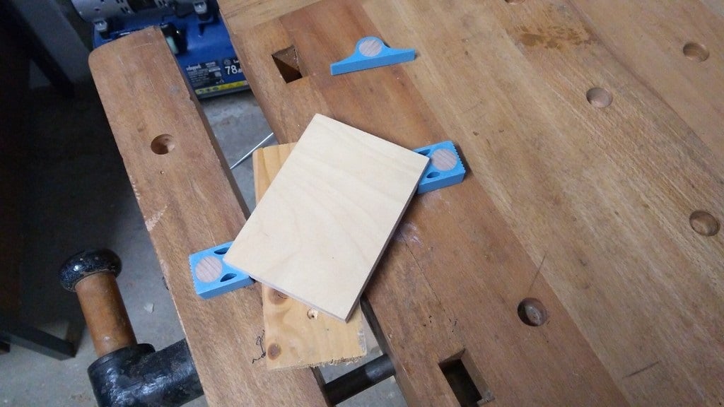 A great way to teach your wood to stay in place on command