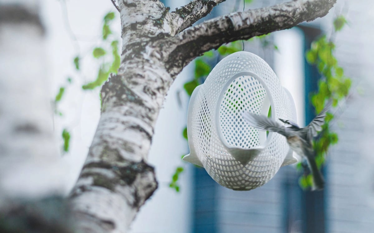 Image of Cool Things to 3D Print: Birdfeeder