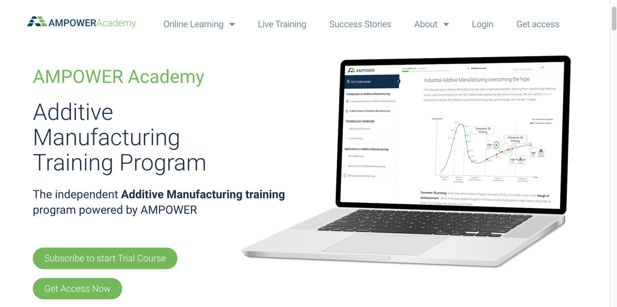 Image of Learn 3D Printing With Online Courses: Ampower Academy