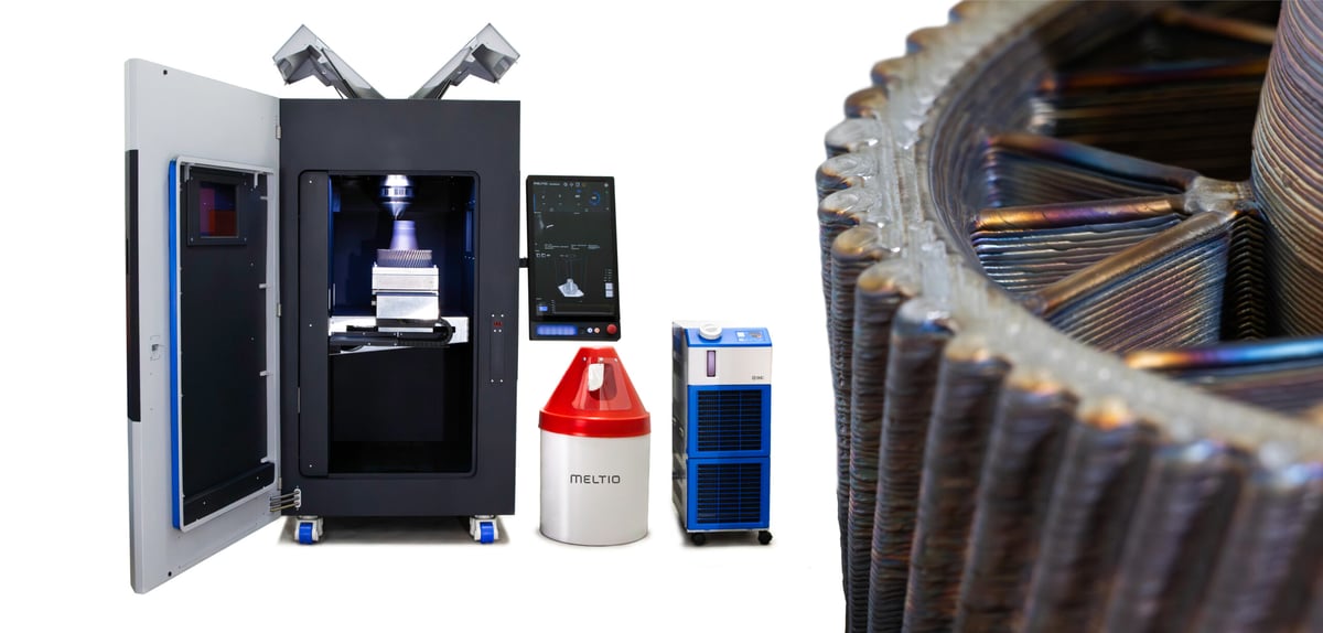 Image of New Professional 3D Printers: Meltio's New M600 Laser Wire DED