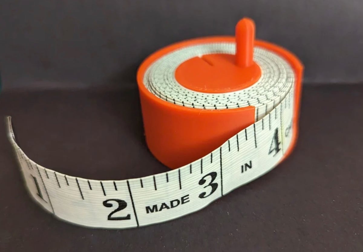 Image of Cool Things to 3D Print: Soft Tape Measure Spool