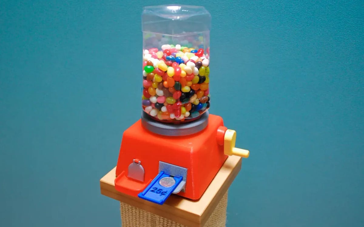 Dispense some Easter deliciousness with this coin dispensing machine