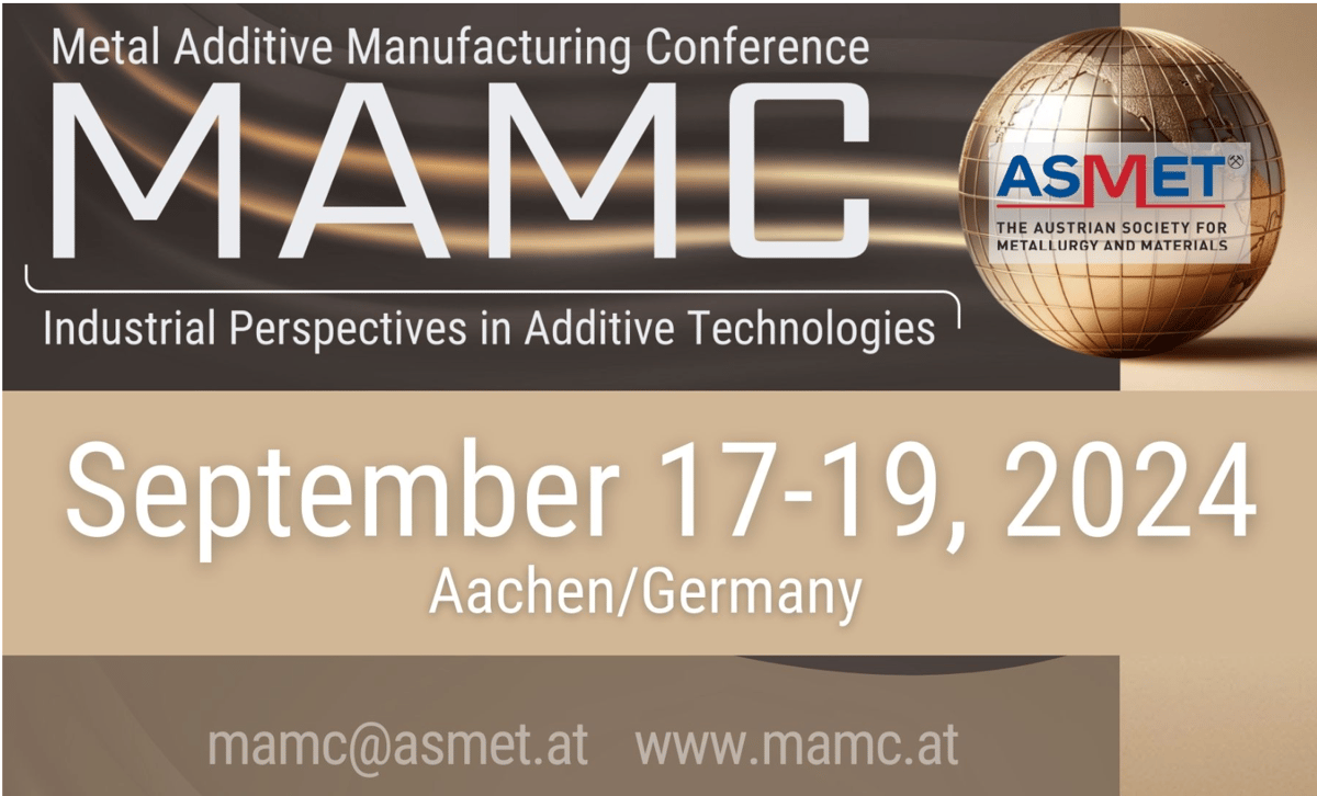 Image of 3D Printing / Additive Manufacturing Conferences: MAMC 2024