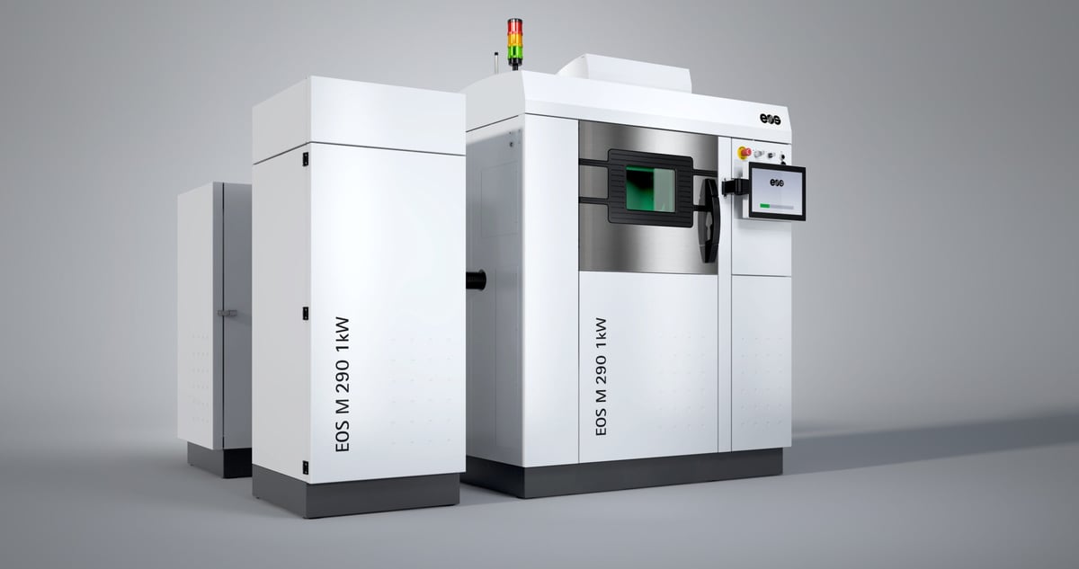 Image of New Professional 3D Printers: EOS' New M 290 1kW Metal LPBF