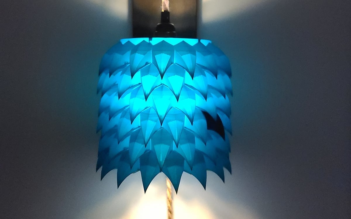 A sharp-looking lamp for a fantasy home