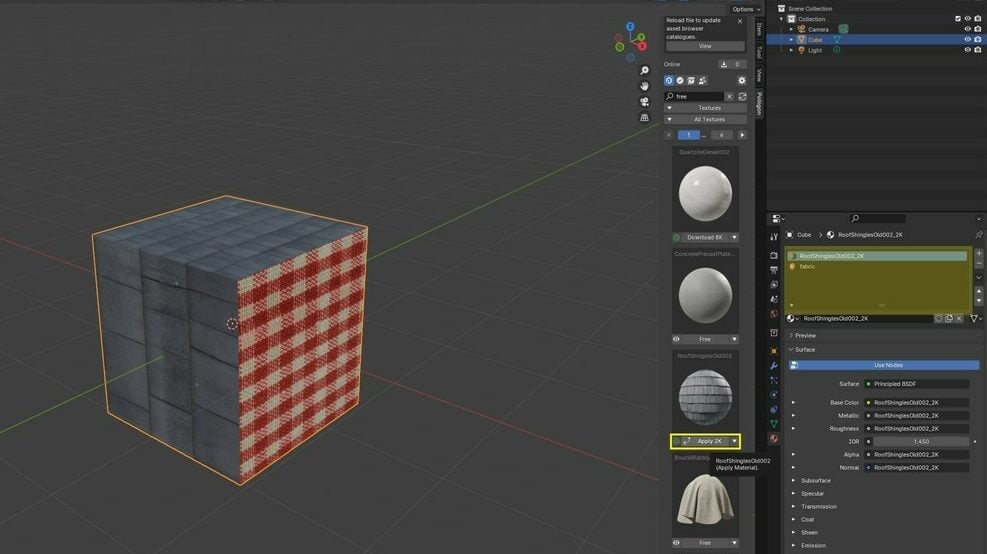 Importing Textures with Poliigon is easy