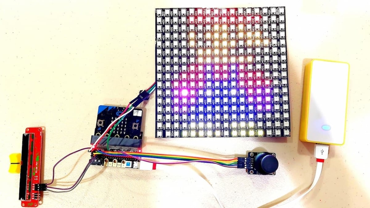 Micro:bit can help you to make stunning LED drawings