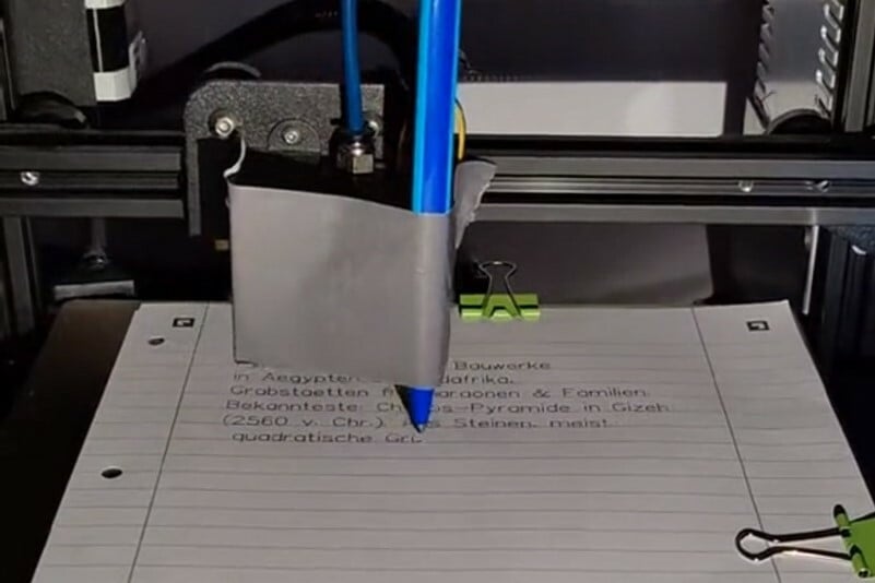 A novel way to combine ChatGPT and 3D printers