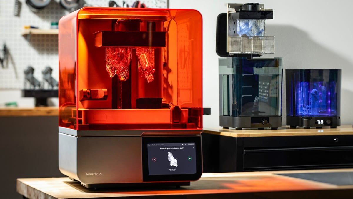 Image of New Professional 3D Printers: Formlabs' Form 4 LCD