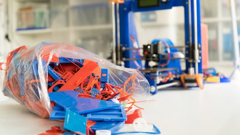 3D printing produces a lot of waste