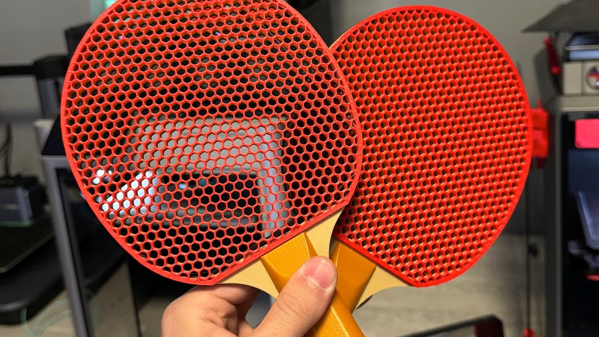 Image of Cool Things to 3D Print: Silent Ping Pong Paddle