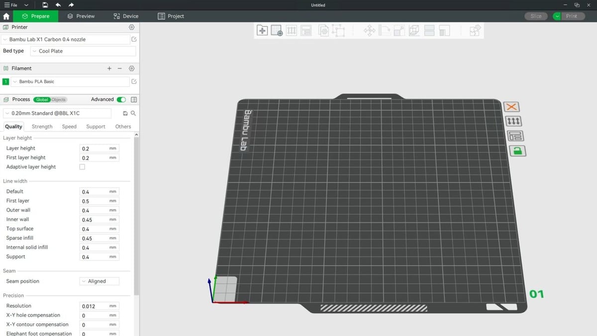 Bambu Studio - Software Fatiador de Bambulab