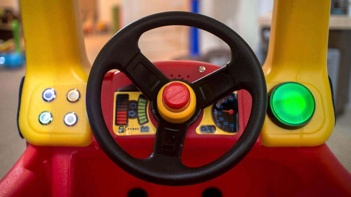 Little Tike Cozy Coupe Customized with Arduino 3D Printing All3DP