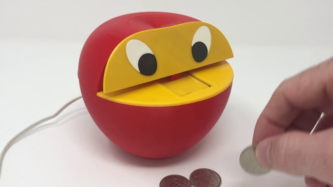 [Project] Start Saving with a 3D Printed Apple Coin Bank | All3DP
