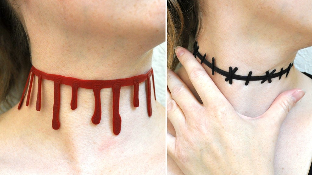 Stitches choker on sale