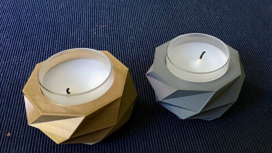 AMAZING 3-D PRINTED WICK HOLDERS: Nice compact wick holders from
