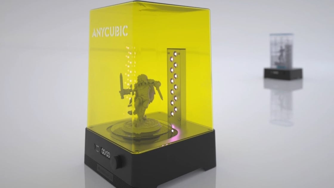Anycubic Wash & Cure Review - Does This Simplify The Curing Process?