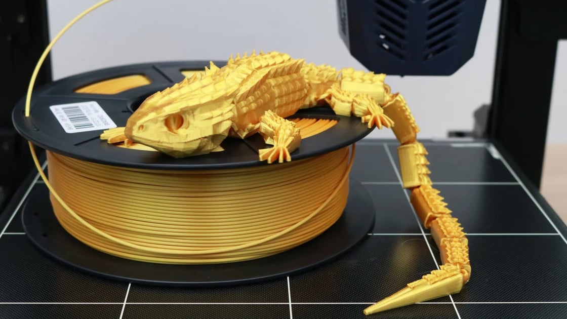 AMOLEN 3D Printer Filament Bundle, PLA Filament 1.75mm, Dual Color PLA  Filament, Silk Blue Yellow, Silk Blue Red, Black Gold, Black Silver, 3D