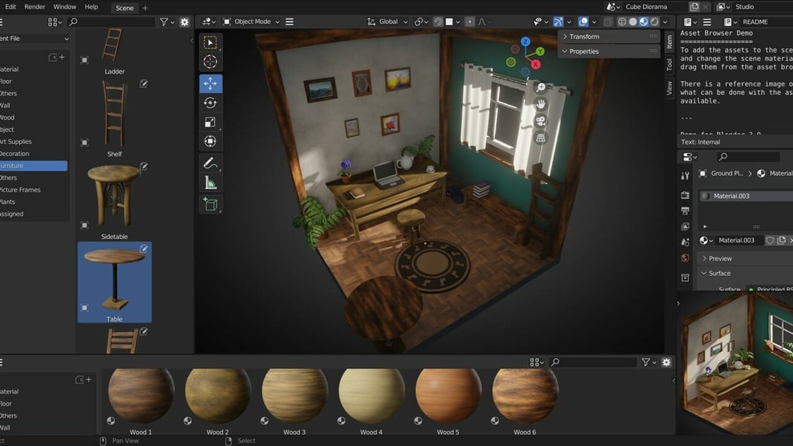 How to create realistic lighting inside blender 2.8 (+ scene download) -  BlenderNation