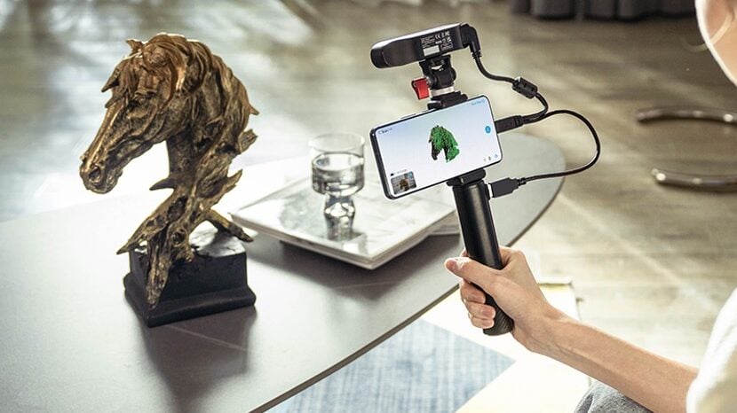 Scanner 3D Creality Ferret - Portatile Per Stampa 3D, Precisione 0.1 Mm, 30 FPS - Foto 3