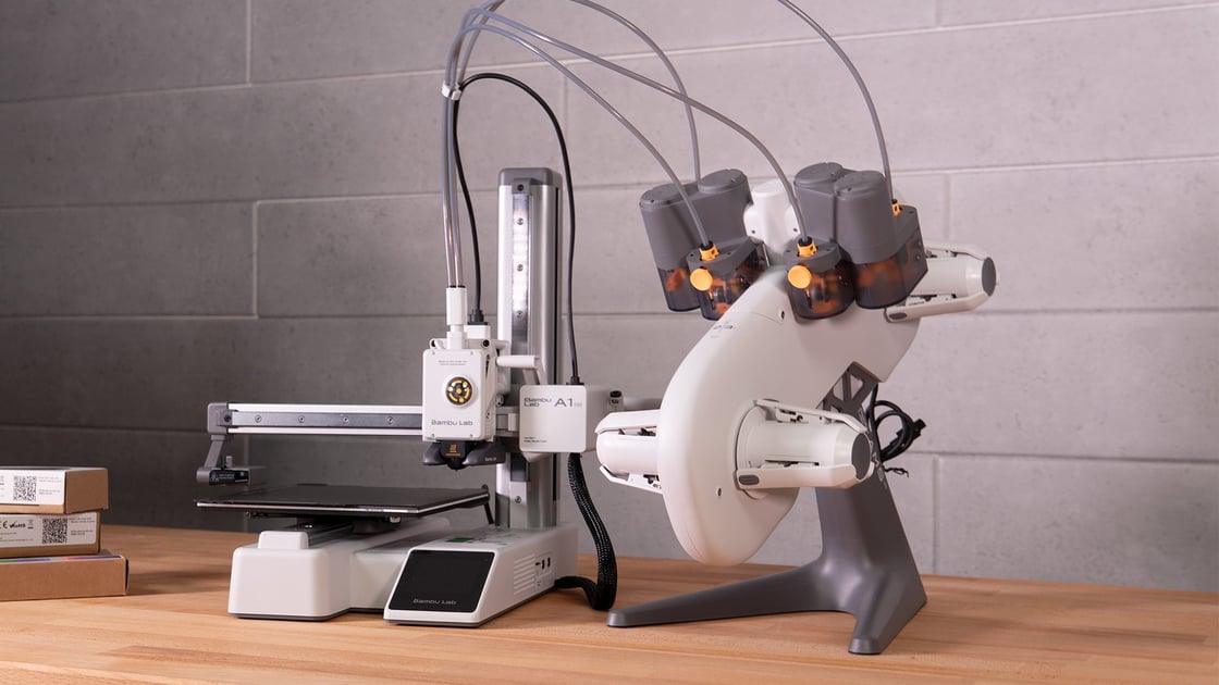 Bambu Lab A1 mini Combo 【未開封】 Bambu Lab A1 Mini Craft 3D Printer with AMS Lite, PEI Plate