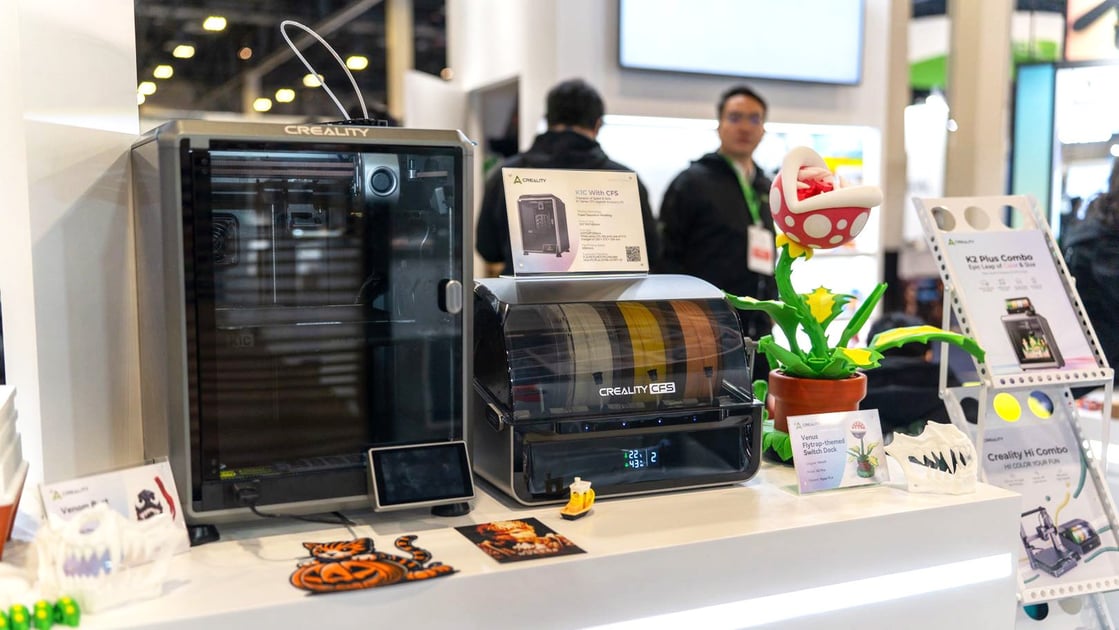 Creality K1-Series to Get Multicolor Soon, Creality Debuts at CES