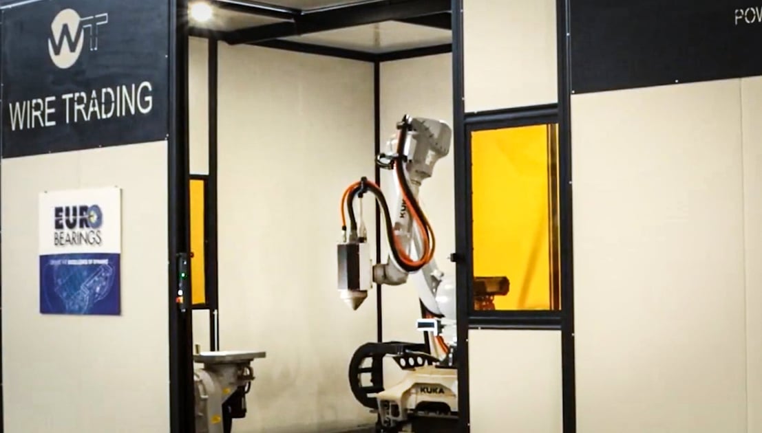 Eurobearings uses Meltio's metal wire DED to slash spare part waste by 90%